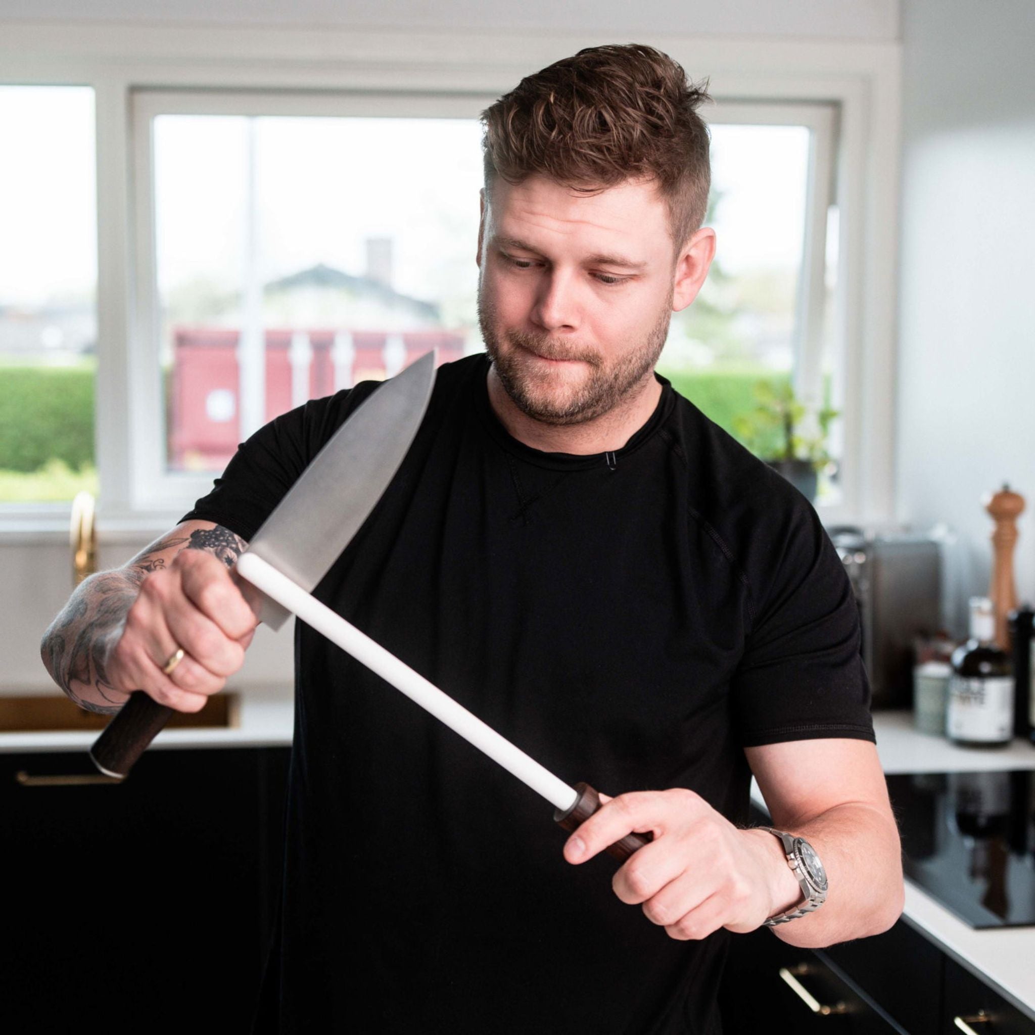 Keramisk strygestål