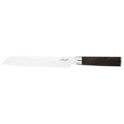 Nordik brødkniv 20 cm – tandet kniv i rustfrit stål til præcis skæring af brød – Casper Sobczyk