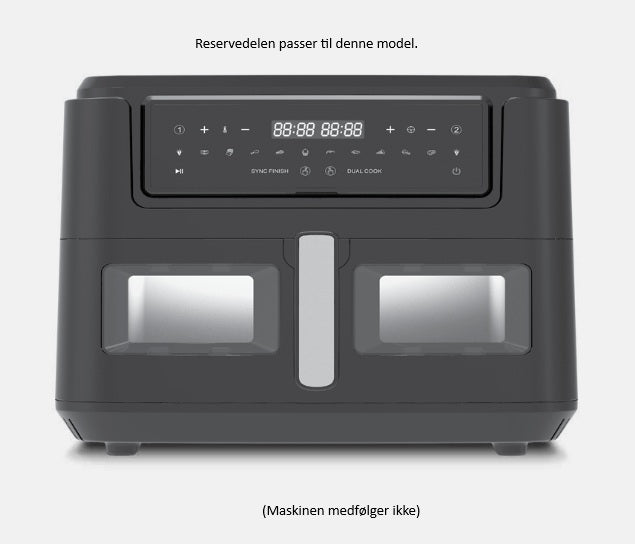 Reservedel - Dual Zone Airfryer Skuffe – 4,5L (Højre 2)