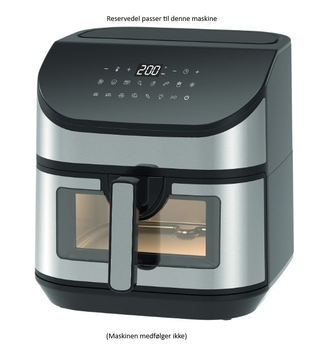 Reservedel: Dualfry airfryer skuffe 7,5L