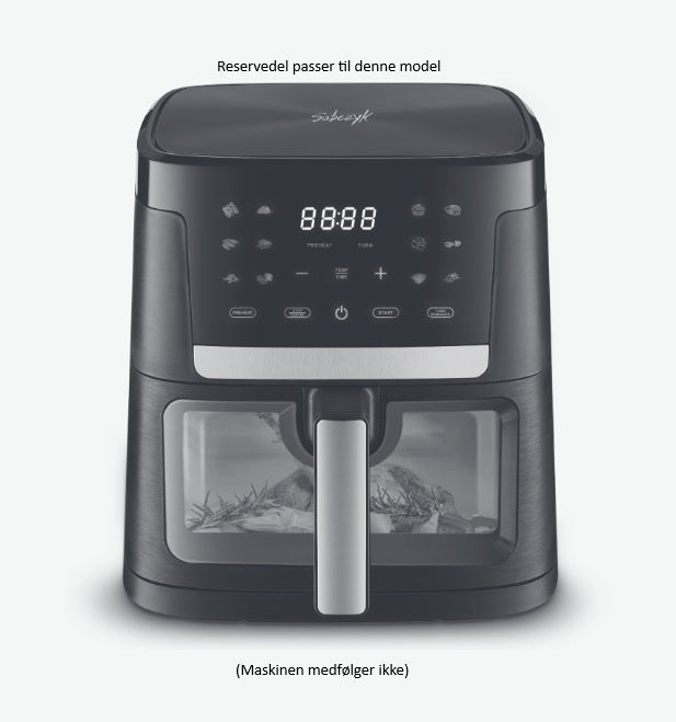 Reservedel: Digital Airfryer Rist 7L