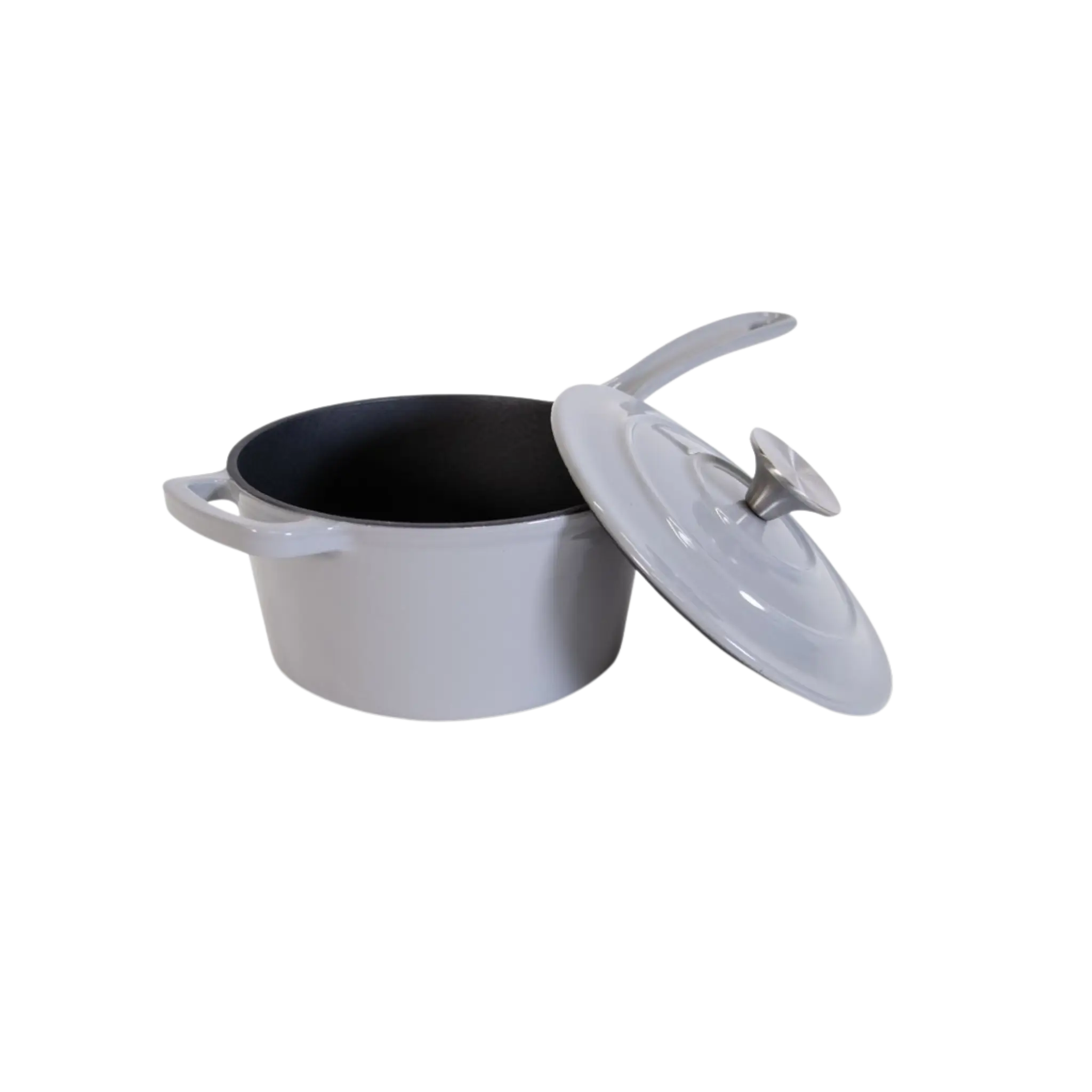 Støbejerns Kasserolle, Emaljeret - 19 cm