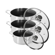 Hybrid Non-Stick Grydesæt 20, 24 og 28 cm