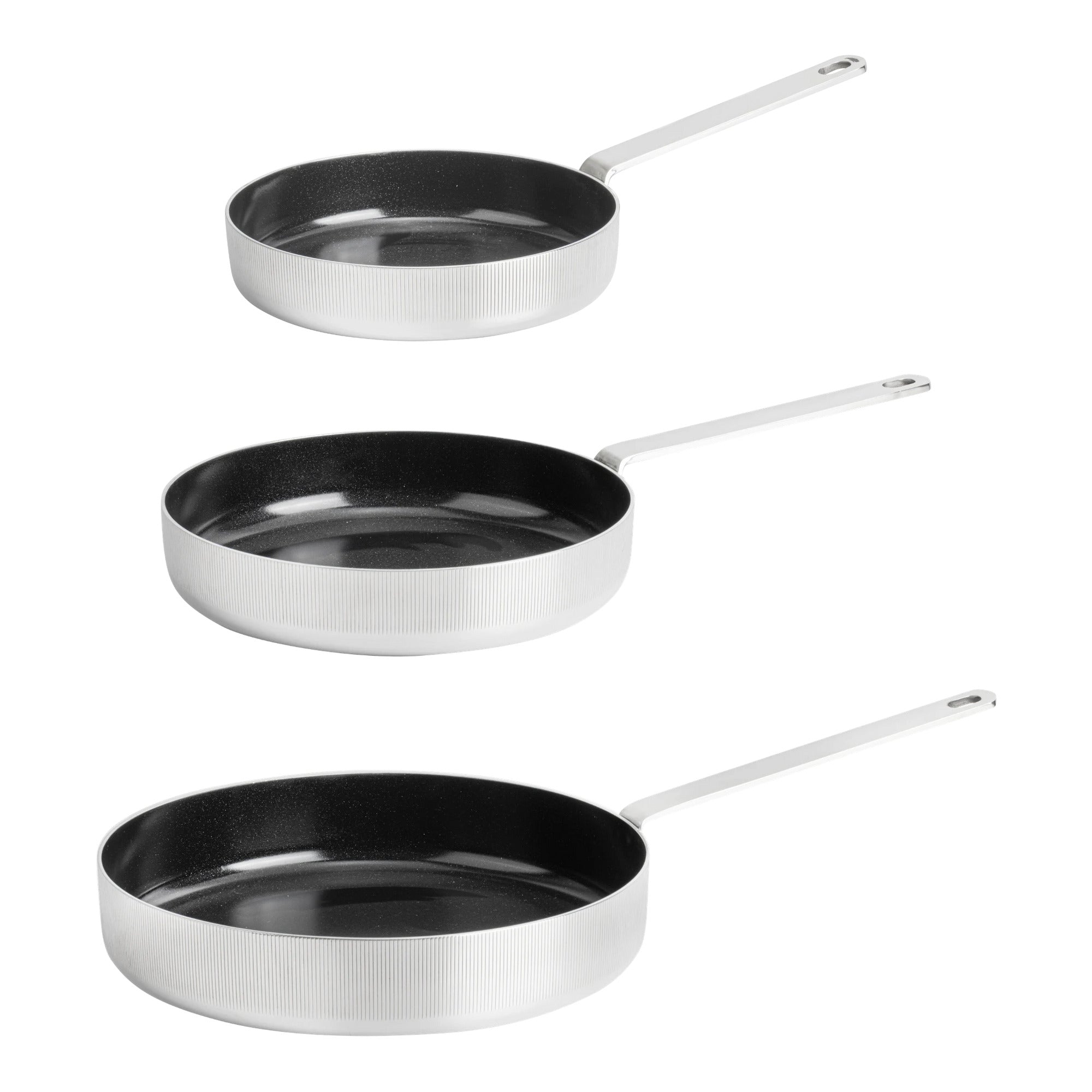 Stria Stegepandesæt Ø20, Ø24 og Ø28 cm