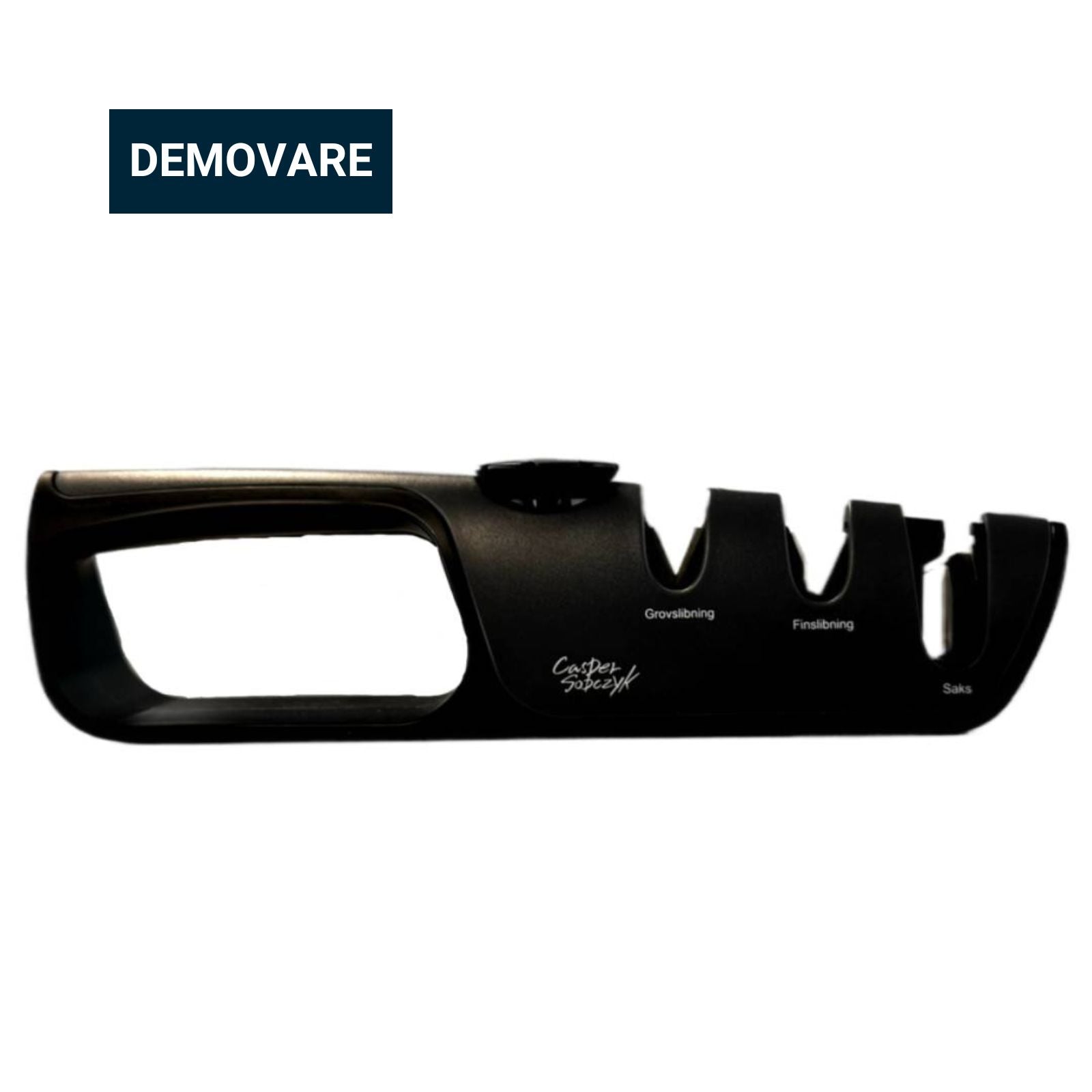 3-i-1 Knivsliber: Grov Slibning, Fin Slibning og Saksfunktion *DEMO*