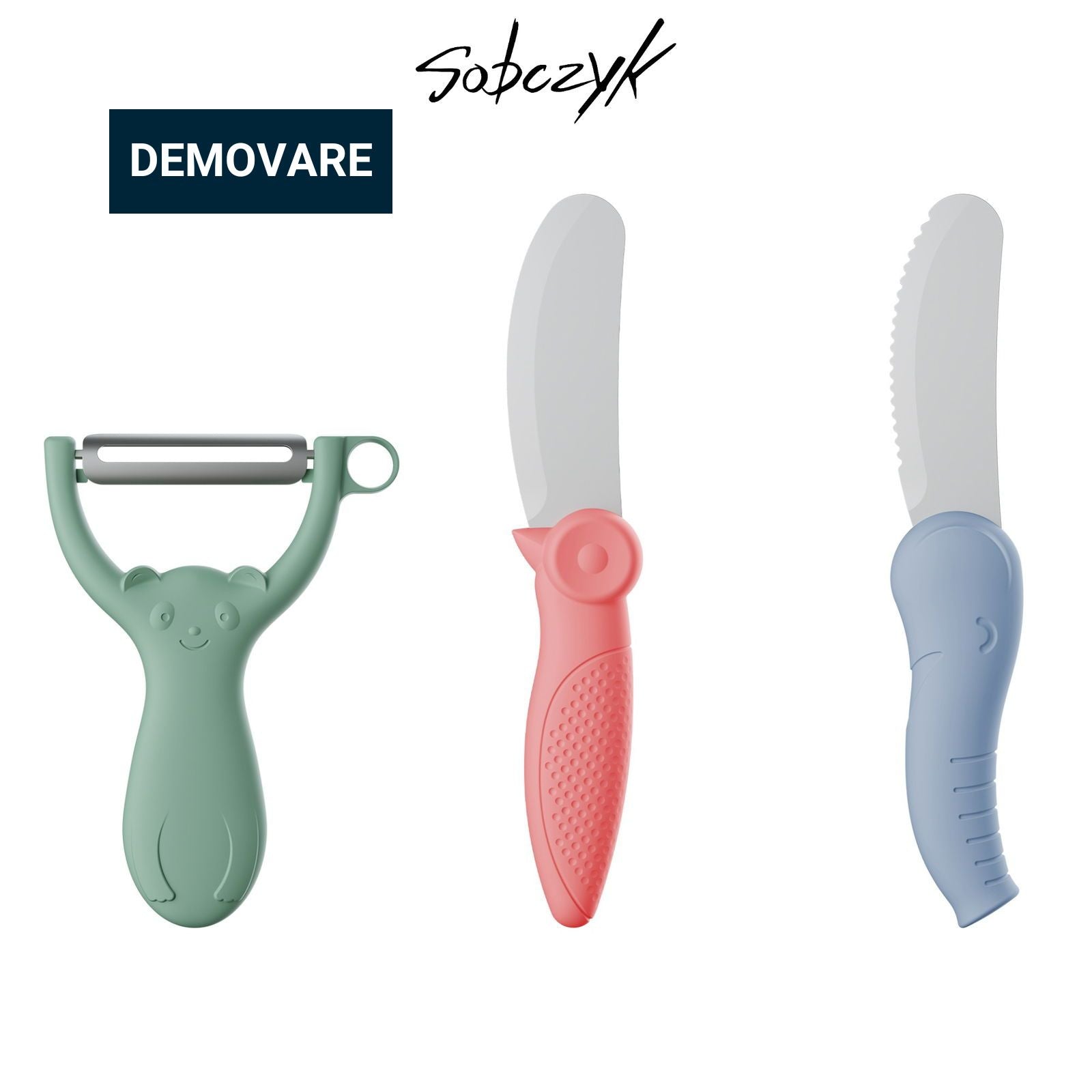 Sobczyk Junior - Børneknivsæt og -Skræller *DEMO*