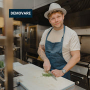 Premium Kokkeforklæde med Praktiske Lommer, Bomuld *DEMO*