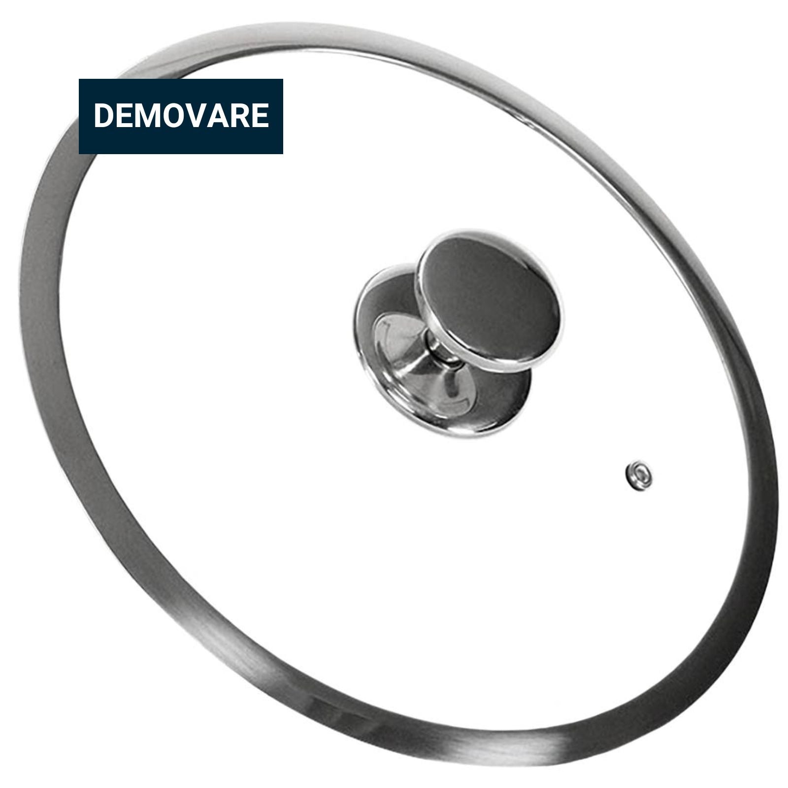 Glaslåg Ø28 cm *DEMO*