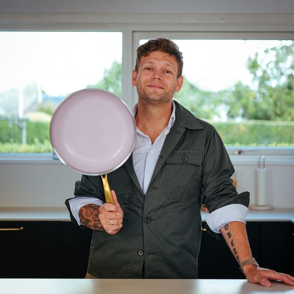 Limited edition Hybrid stegepande Ø28 - Pink