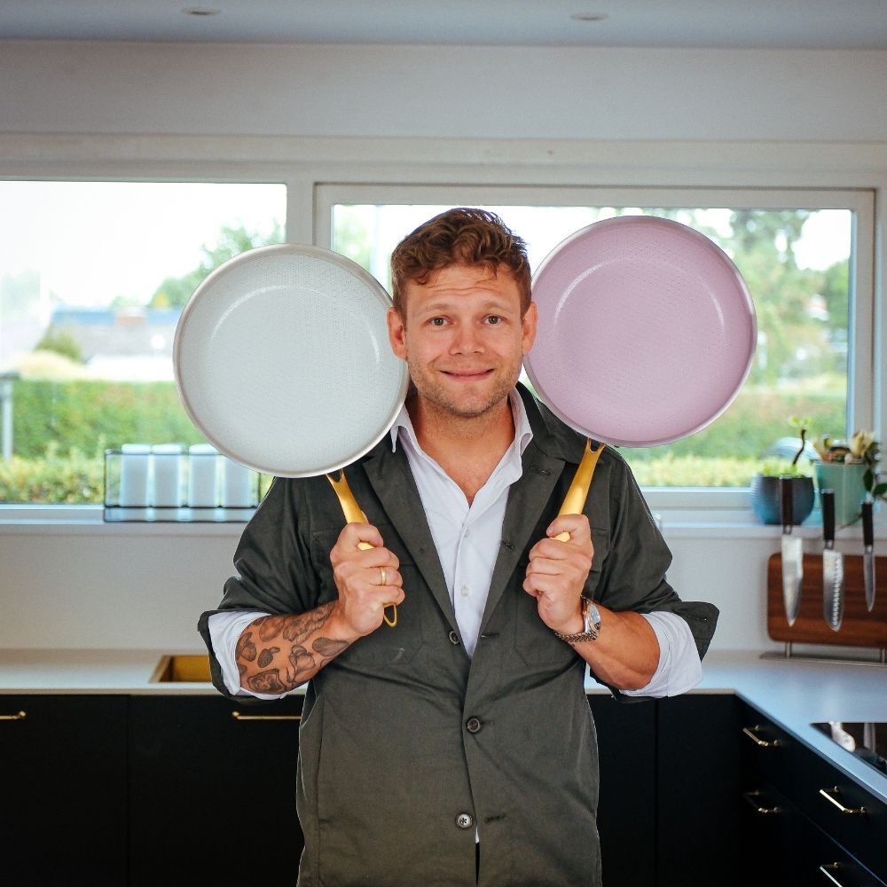 Limited edition Hybrid stegepande Ø28 - Pink