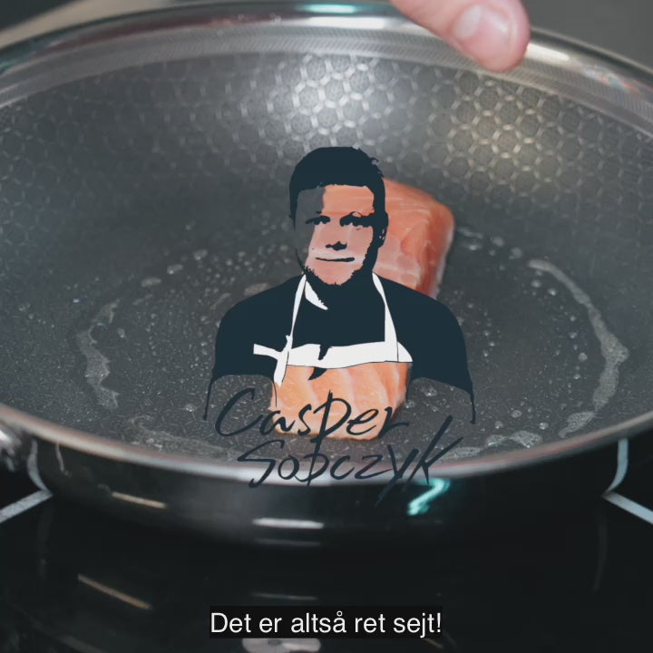 Indlæs video: Hybrid Stegepande Ø28cm