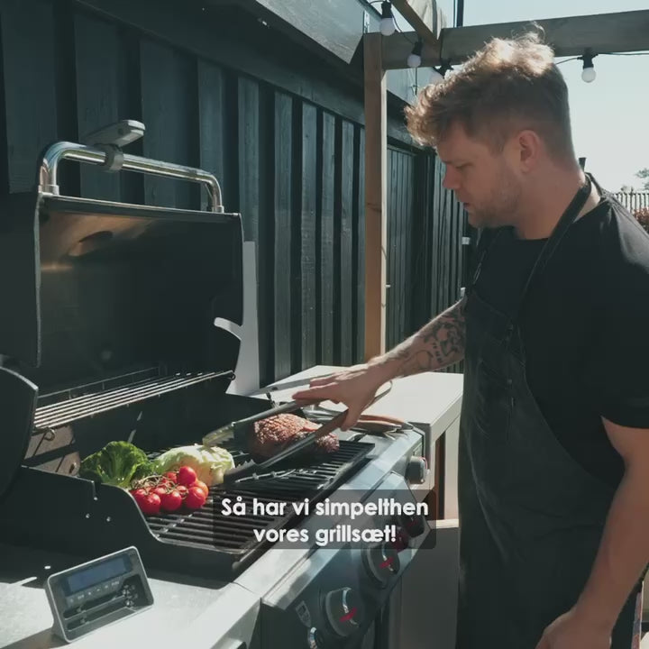 Indlæs video: Grilltilbehørssæt, 3 dele