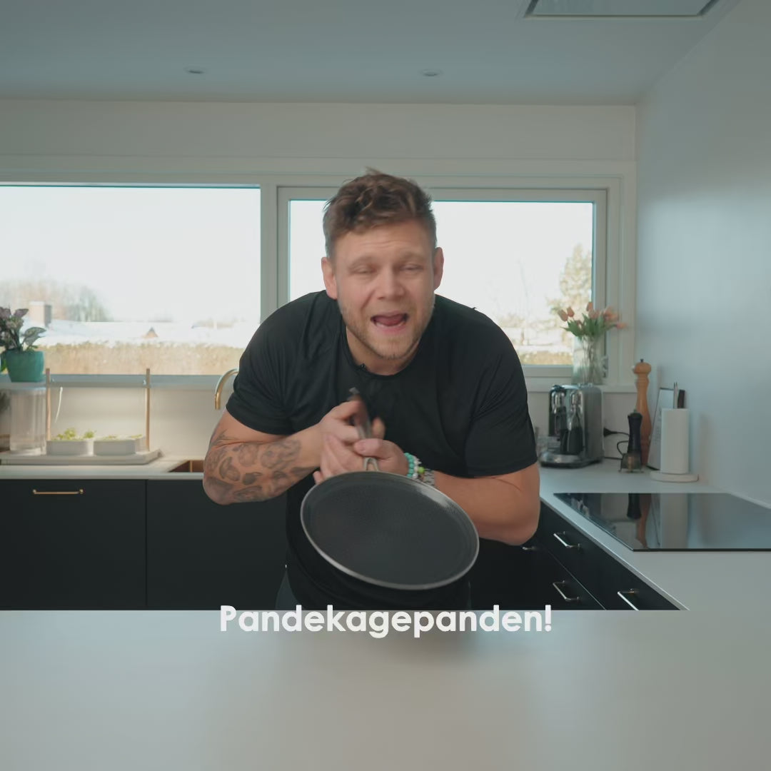 Indlæs video: Hybrid Pandekagepande Ø24cm