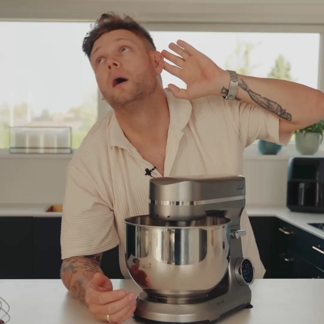 Indlæs video: Premium Røremaskine 5 Liter – 800W