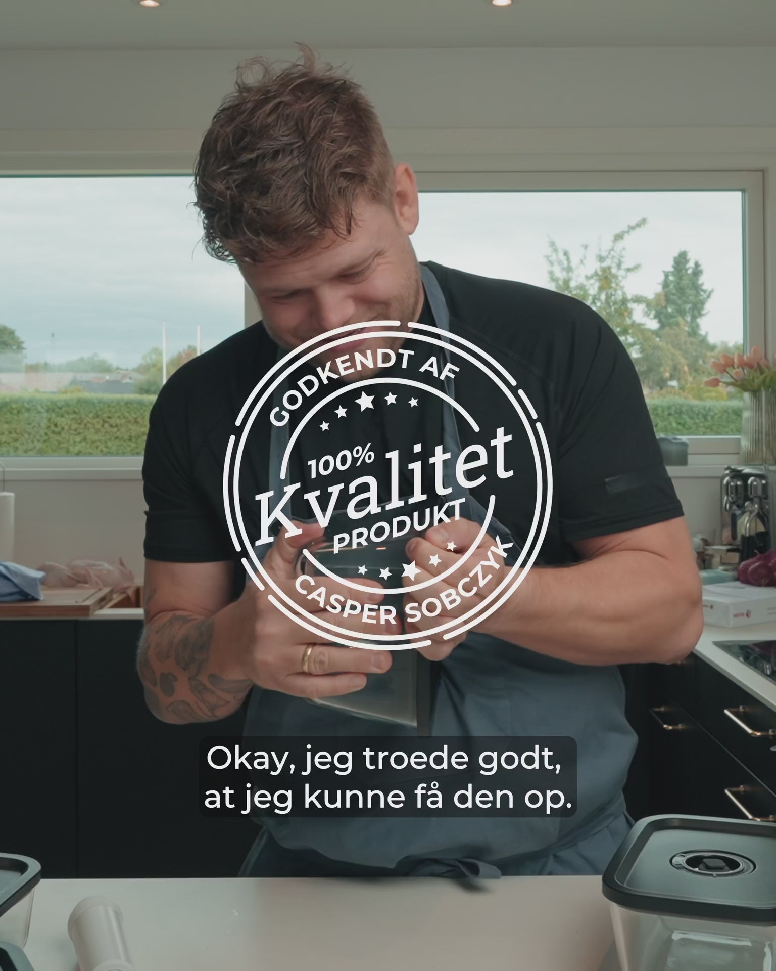 Indlæs video: Glas Vakuum Opbevaringsbøtter -  Sæt á 4 Inklusiv Pumpe
