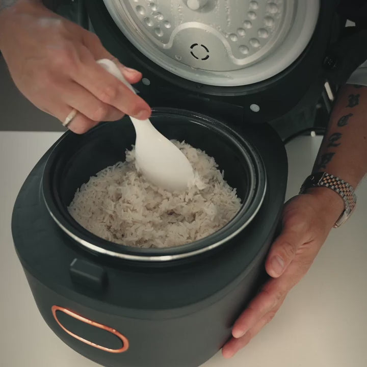 Indlæs video: 12-i-1 Multicooker 3L