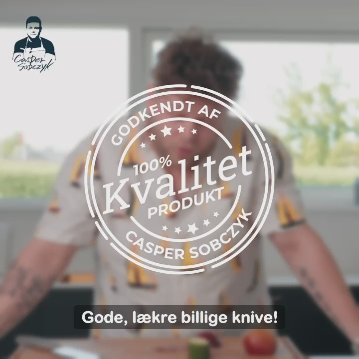 Indlæs video: Classic Brødkniv 20 cm
