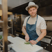 Premium Kokkeforklæde med Praktiske Lommer, Bomuld