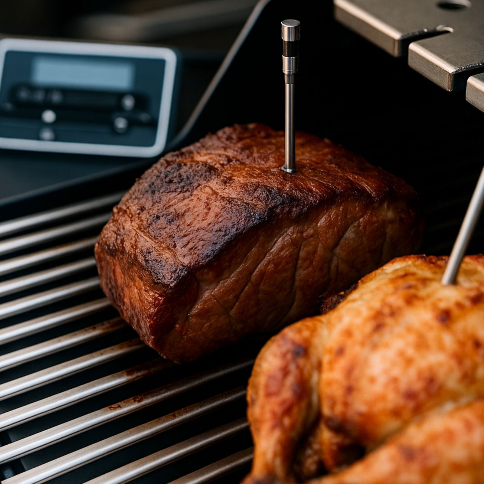Bluetooth Stegetermometer med 2 Prober