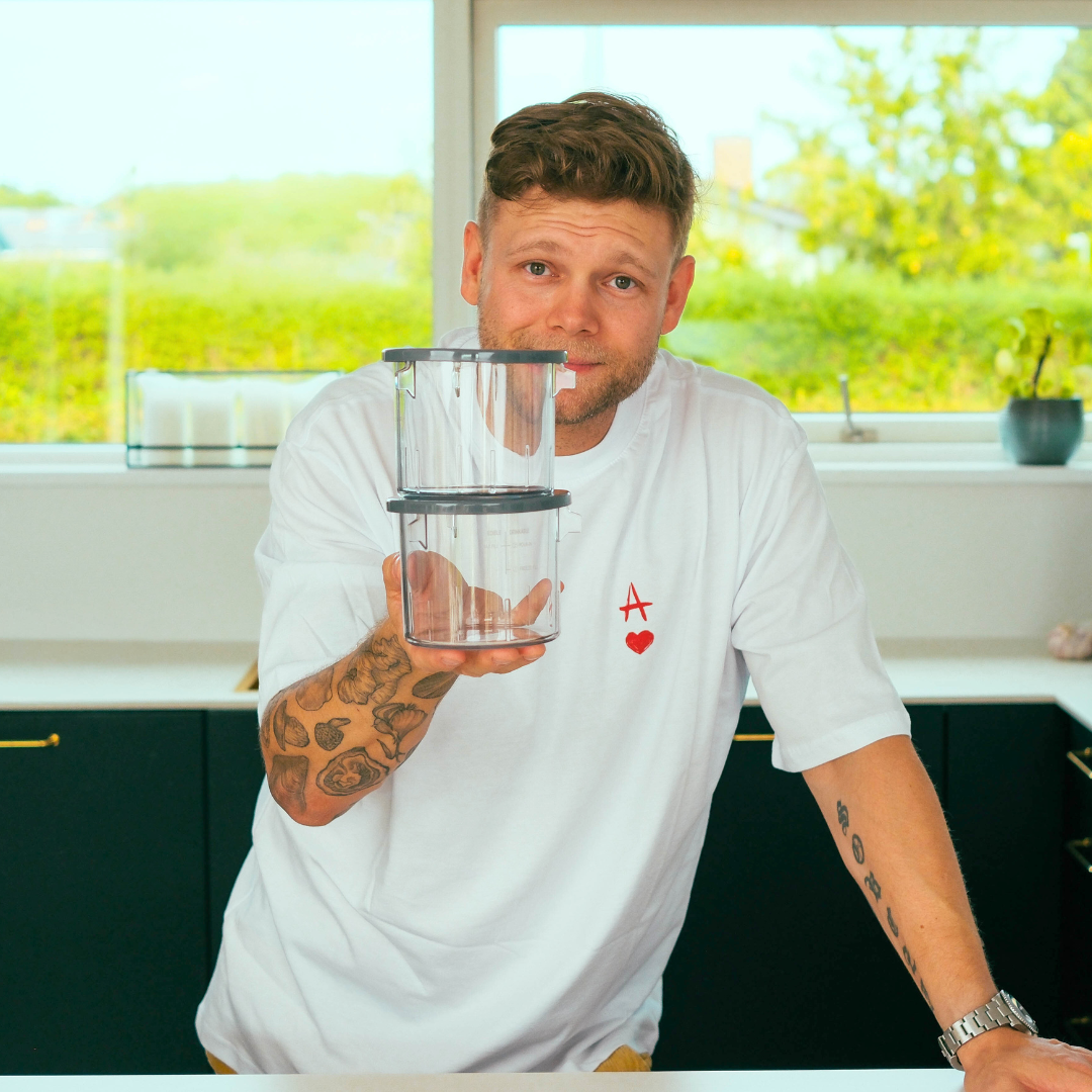 2-pak bøtter til 12-i-1 Ismaskine