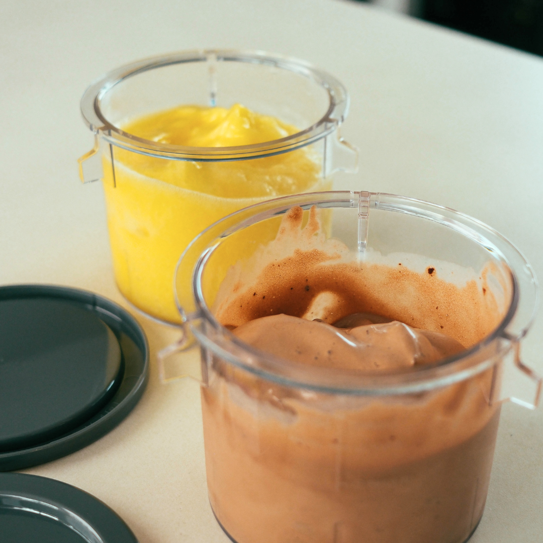 2-pak bøtter til 12-i-1 Ismaskine