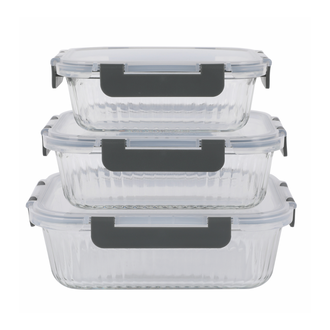 Opbevaring i glas – 3 stk.