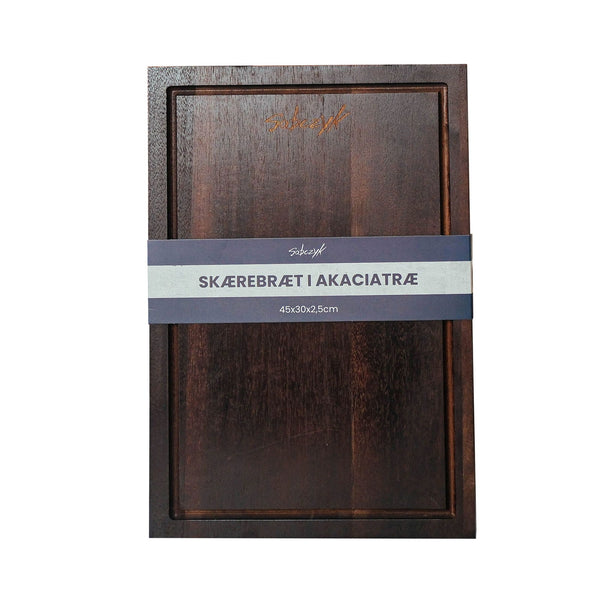 Skærebræt I Akaciatræ, 45X30X2,5cm